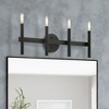 Livex Lighting Copenhagen 4 - Light Vanity in  Black - 2 of 4