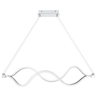 Quoizel Lighting Bleecker 1 - Light Chandelier in  Polished Chrome