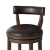 Maven Lane Alexander Swivel Counter Stool with Fabric Upholstery 26" - 4 of 4