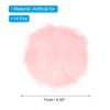 Unique Bargains Fluffy Soft Elastic Faux Fur Pom Poms for Hats DIY Scarves Gloves 14 Pcs - 2 of 4