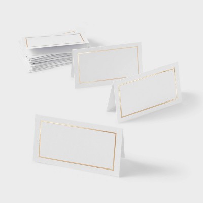 Image of 20ct Gold Place Cards - Spritz™
