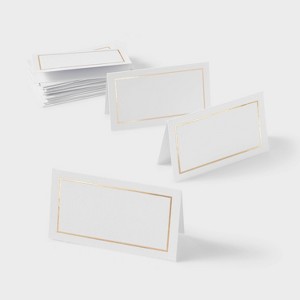 20ct Gold Place Cards - Spritz™ - 1 of 3
