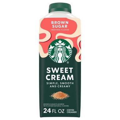 Starbucks Creamer Dairy Sweet Cream Brown Sugar - 24oz