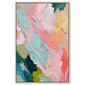 Art Remedy Pastel Layers Pastel Wall Art  Framed - 1 of 4