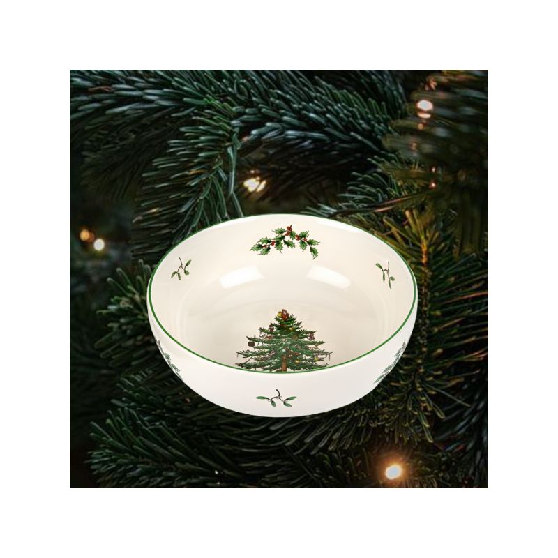 Spode Christmas Tree Individual Bowl - 7 Inch, 3 of 6