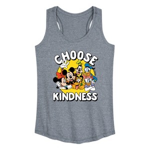 Women's - Disney - Choose Kindness Graphic Racerback Tank - 1 of 4