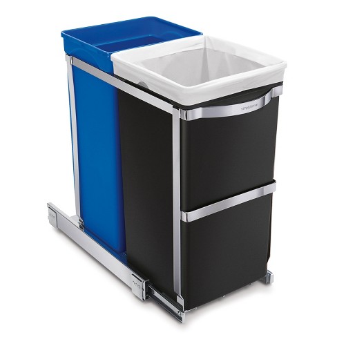 9.5-Liter Trash Can with Handles