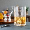 Viski Pedestal Mixing Glass, Lead-Free Crystal Cocktail Mixing Glass, Bartender Tool, 17 Oz, Clear - 3 of 4