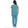 Just Love Scrub Set - 6 Pocket Medical Uniform - (V-Neck with Cargo Pant Nurse Set) - 2 of 3