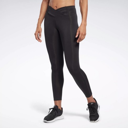 Reebok Workout Ready Pant Program Leggings Womens Athletic Leggings Medium  Night Black