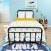 Metal Platform Bed Frame with Headboard No Box Spring Needed Twin BLACK - 3 of 4