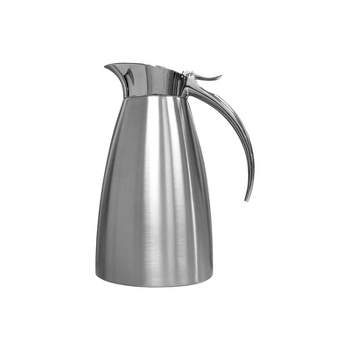 MegaChef 2L Stainless Steel Thermal Beverage Carafe for Coffee and Tea