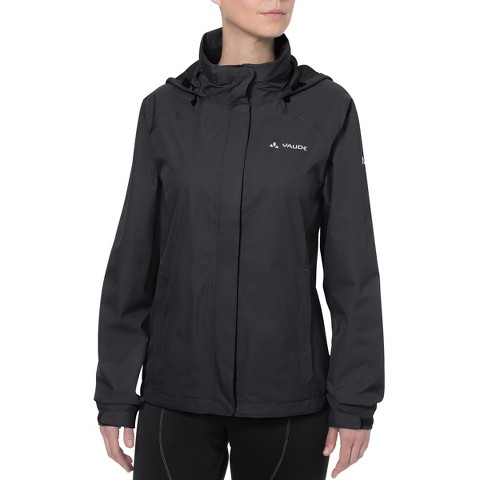 VAUDE Women's Escape Bike Light Rain Jacket - 42 - Black