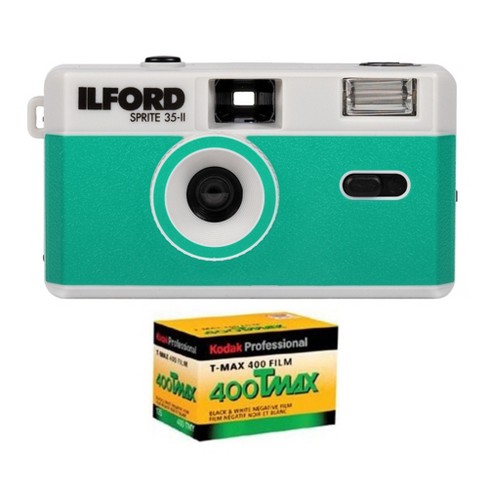 Ilford Sprite 35-II Reusable/Reloadable 35mm Analog Film Camera with Kodak Film - image 1 of 3