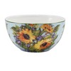 Set of 4 Sunflower Bouquet Assorted Ice Cream Bowls - Certified International - 3 of 4