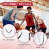 Unique Bargains Team Sports Reversible Numbered Soccer Training Vest 6 Pcs - 3 of 4
