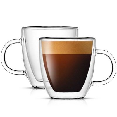 JoyJolt Savor 5.4 oz. Double Wall Espresso Glasses (Set of 4