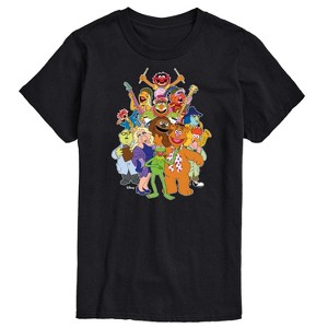 Men's - The Muppets - Character Group Short Sleeve Graphic T-Shirt - 1 of 4