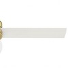 Hunter Fans Allison 1 - Light in  Modern Brass - 2 of 4