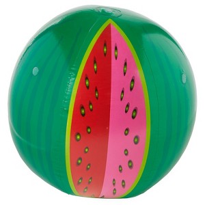 The Lakeside Collection Inflatable Beach Ball - Giant Plastic Inflatable Beach Ball for Kids - 1 of 4