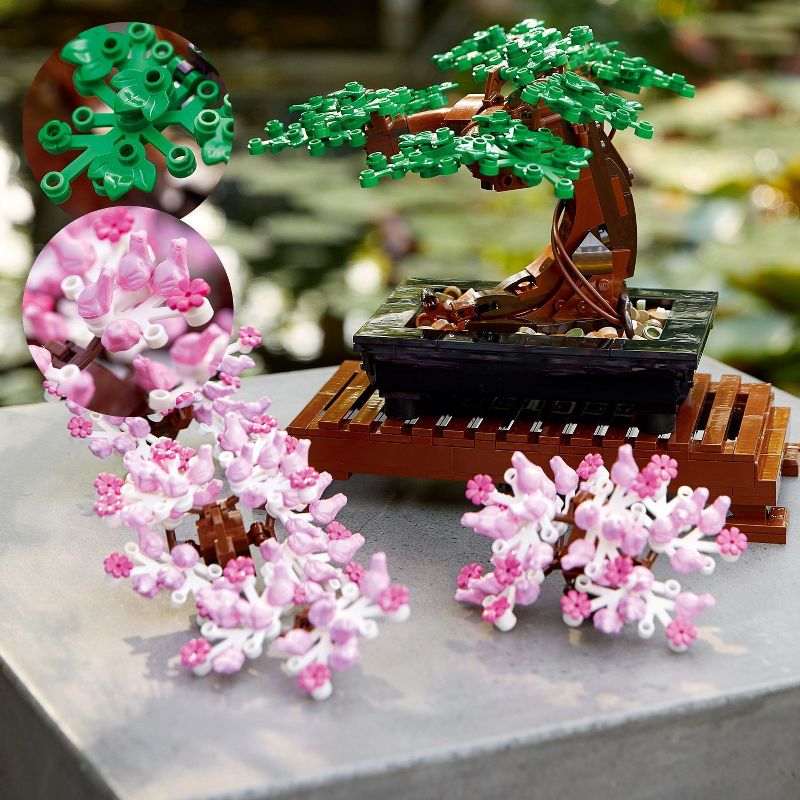 LEGO Icons Bonsai Tree Home D&#233;cor Set  10281, 3 of 16
