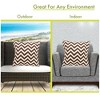 Majestic Home Goods,Pillow Chevron - 4 of 4