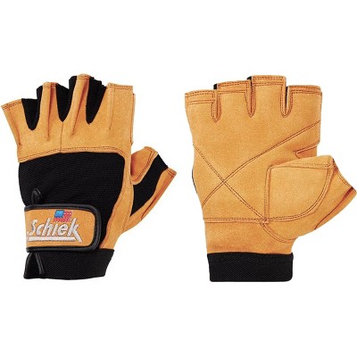 Schiek Sports Model 415 Power Series Weight Lifting Gloves - Brown