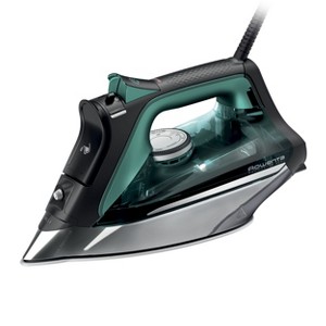 Rowenta Pro Master Steam Iron, 1775W, Stainless Steel Soleplate, Black and Green - 1 of 4