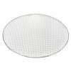 Unique Bargains Stainless Steel Round Cross Wire Barbecue Grill with Legs - 3 of 4