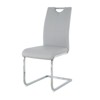 NicBex Modern Dining Chairs with Faux Leather Padded Seat,Armless Chairs with Chrome Metal Legs for Kitchen,Living Room - 4 of 4