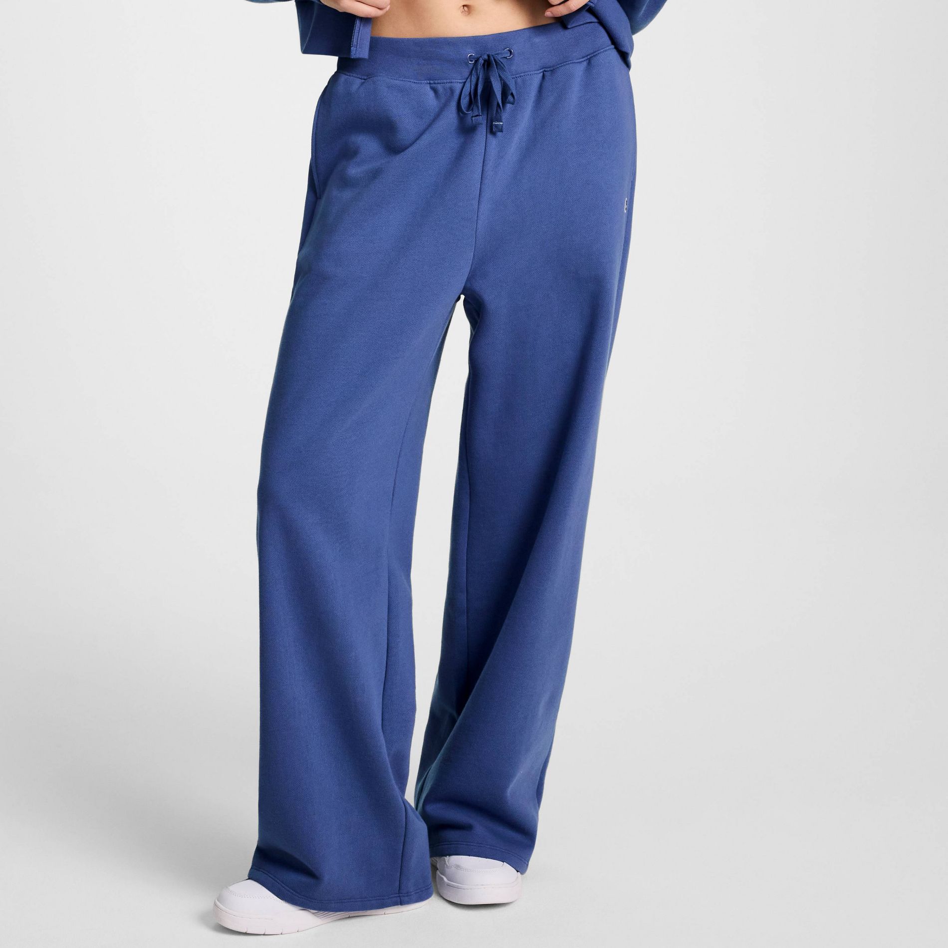 Champion Women's High-Rise Fleece Wide Leg Sweatpants
