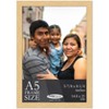 PosterPalooza | Photo Size Minimalist Yellow Picture Frame - UV Acrylic, Foam Board Backing, Hanging Hardware - 3 of 4