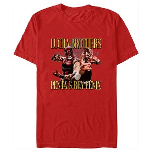 Men's The Lucha Brothers Penta & Rey Fenix T-Shirt - 1 of 4