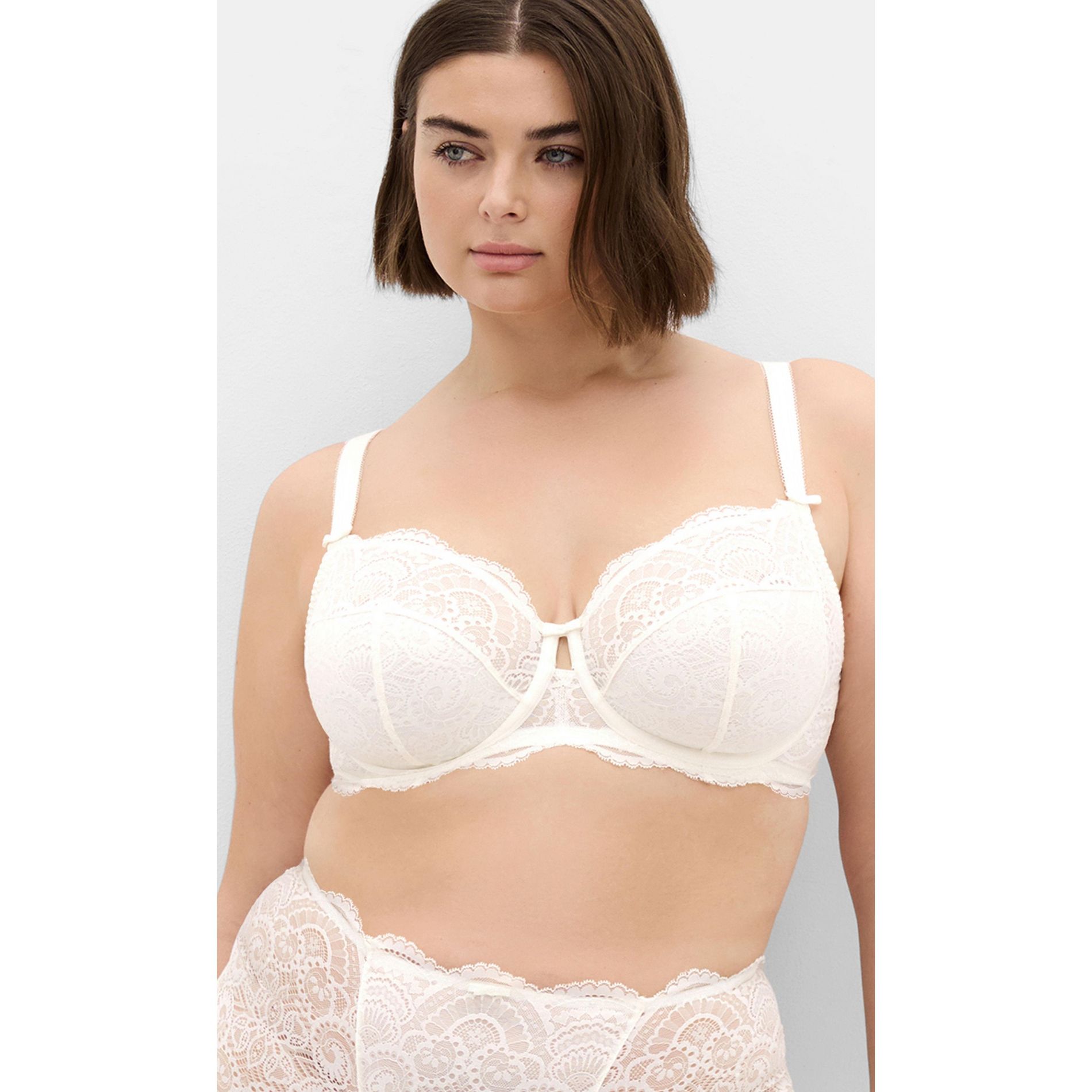 CITY CHIC | Women's Plus Size Ophelia Underwire Bra - ivory - 42DD