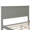 NicBex Queen/Full/King Size Modern Solid Wood Bed Frame with Headboard for Adults/Boys/Girls - 4 of 4