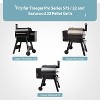 Upgraded Grill Cover for Traeger Pro Series 575/22, Lil Tex Elite, Eastwood & Waterproof, Special Zipper Design, Easy to Put On and Take Off,SHINESTAR - 2 of 4