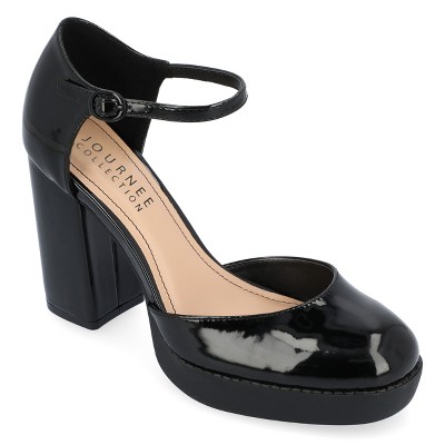 Journee Collection Womens Samarr High Heel Round Toe Pumps