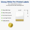 Avery 4" x 3-1/3" Labels, Gold Double-Dipped Edge, 40 ct - 2 of 4