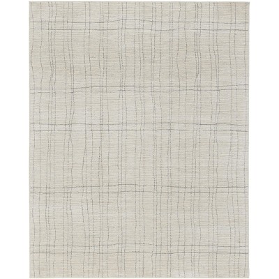 Nourison Santa Cruz Scandinavian Textured Indoor Rug Ivory Grey 7'10