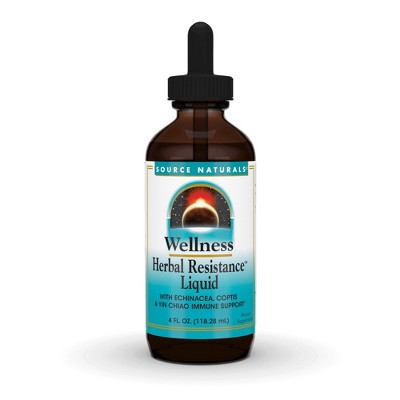 Wellness Herbal Resistance by Source Naturals, Inc.  -  4 oz Liquid
