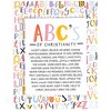 Dicksons SPLK1114-254 ABC's Of Christianity White And Pink 11 x 14 Wood Double Layered Decorative Wall Plaque Hanging Artwork Home Décor - 2 of 3