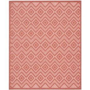 Nourison Versatile Solid Diamond Indoor Outdoor Flatweave Area Rug - 1 of 4