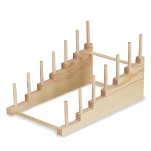 Twine Cheese Board Display, Space Saving Multi-Level Tiered Wooden Pine Rack for Cutting Boards, and Serving Platters, Showcase Charcuterie, Set of 1 - 1 of 4