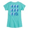 Girls' - Barbie - Ken Emotion Grid Fitted Short Sleeve Graphic T-Shirt - 2 of 4