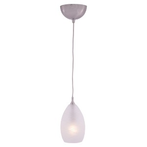 Vaxcel Milano 1 - Light Pendant in  Satin Nickel - 1 of 1