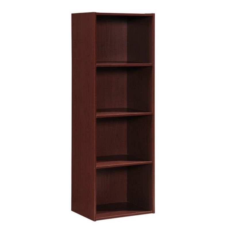 Hodedah 12 x 16 x 47 Inch 4 Shelf Bookcase and Office Organizer Solution for Living Room, Bedroom, Office, or Nursery, 1 of 5