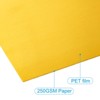 Unique Bargains Scrapbook Poster Invitation Card Reflective Metallic Mirror Cardstocks 50 Pcs - 3 of 4