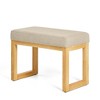 GDFStudio Hilo Modern Shoe-Changing Upholstered Bench - 4 of 4