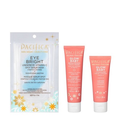 Pacifica Bright Stars for Glowing Skin Gift Set - 3ct