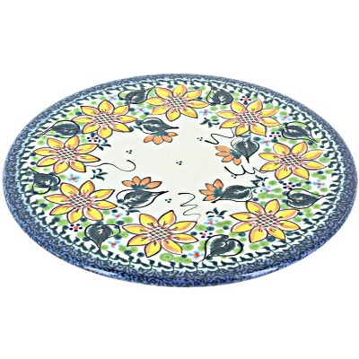 Blue Rose Polish Pottery PG05 Galia Trivet